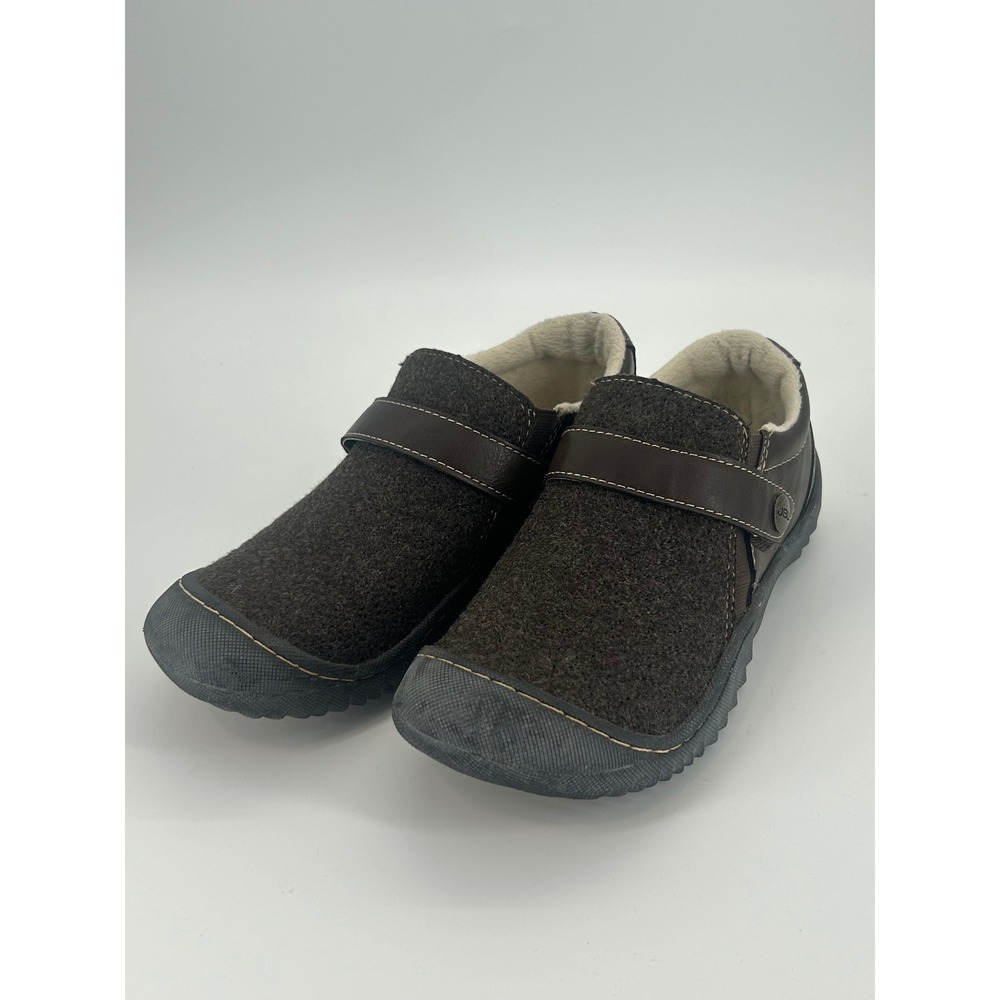 JBU by Jambu Memory Foam Slip On Shoes‎ Brown Faux Leather Wool Lined Comfort 7M